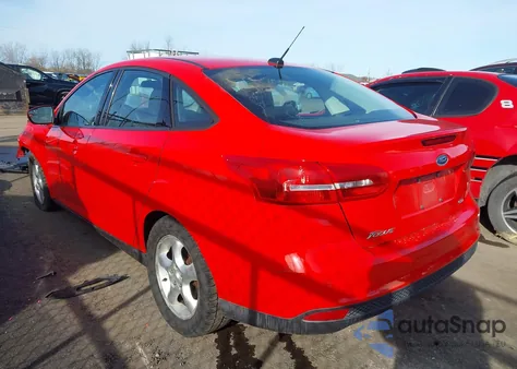 2017 Ford Focus Sel from USA, damaged, VIN 1FADP3H27HL253370
